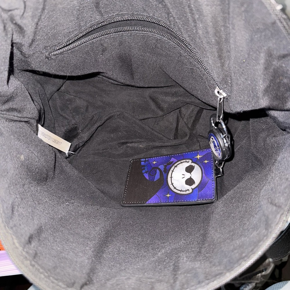 Loungefly Disney Nightmare Before Christmas Jack Satchel Bag Halloween Holiday - Picture 7 of 9